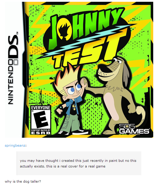 epic johnny test fangame cover art johnny test know your meme e9a epic johnny test fangame cover art johnny test know your meme