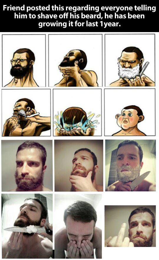 [Image 777344] Beard Shaving Comic Parodies Know Your Meme