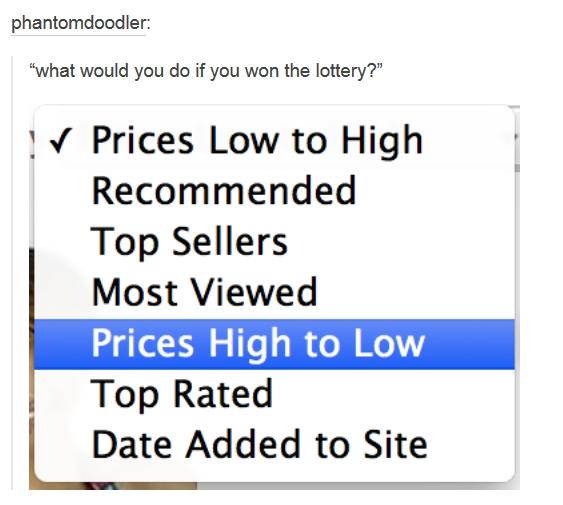 what would you do if you won the lottery