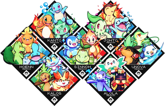 ¿Qué Pokémon inicial escoges? D99