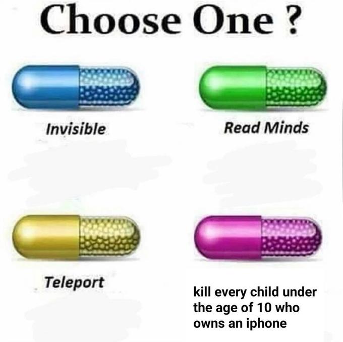 Choose One Pill Know Your Meme