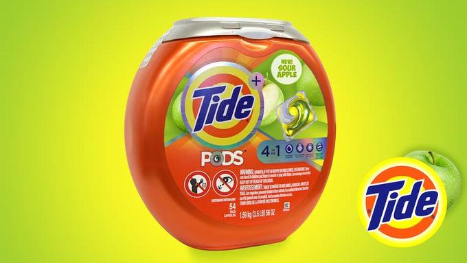 NEW SOUR APPLE PODS Tide 02 product