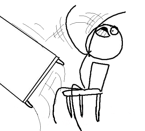 Image 164920 Desk Flip Know Your Meme Table Line Art White Black And Head Cartoon Drawing