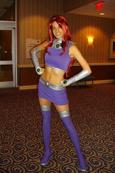 starfire cosplay costume