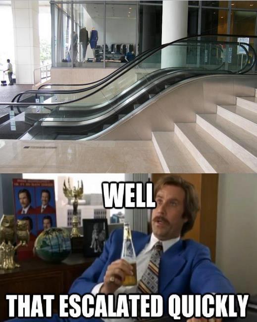 [Image 369785] That Escalated Quickly Know Your Meme