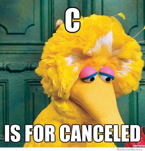 Image result for trip cancelled meme