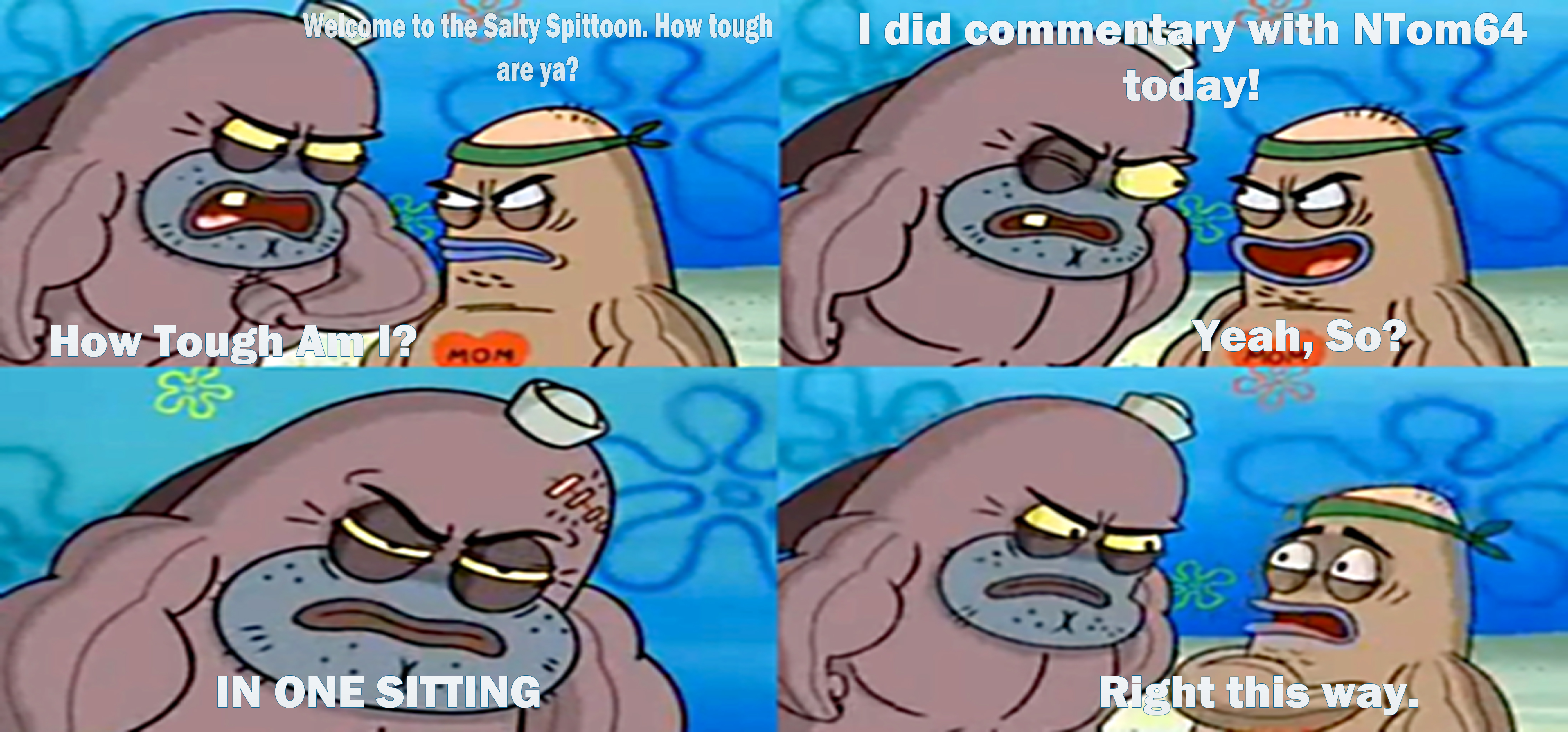 Meme Comic Indonesia Spongebob Salty Spitoon