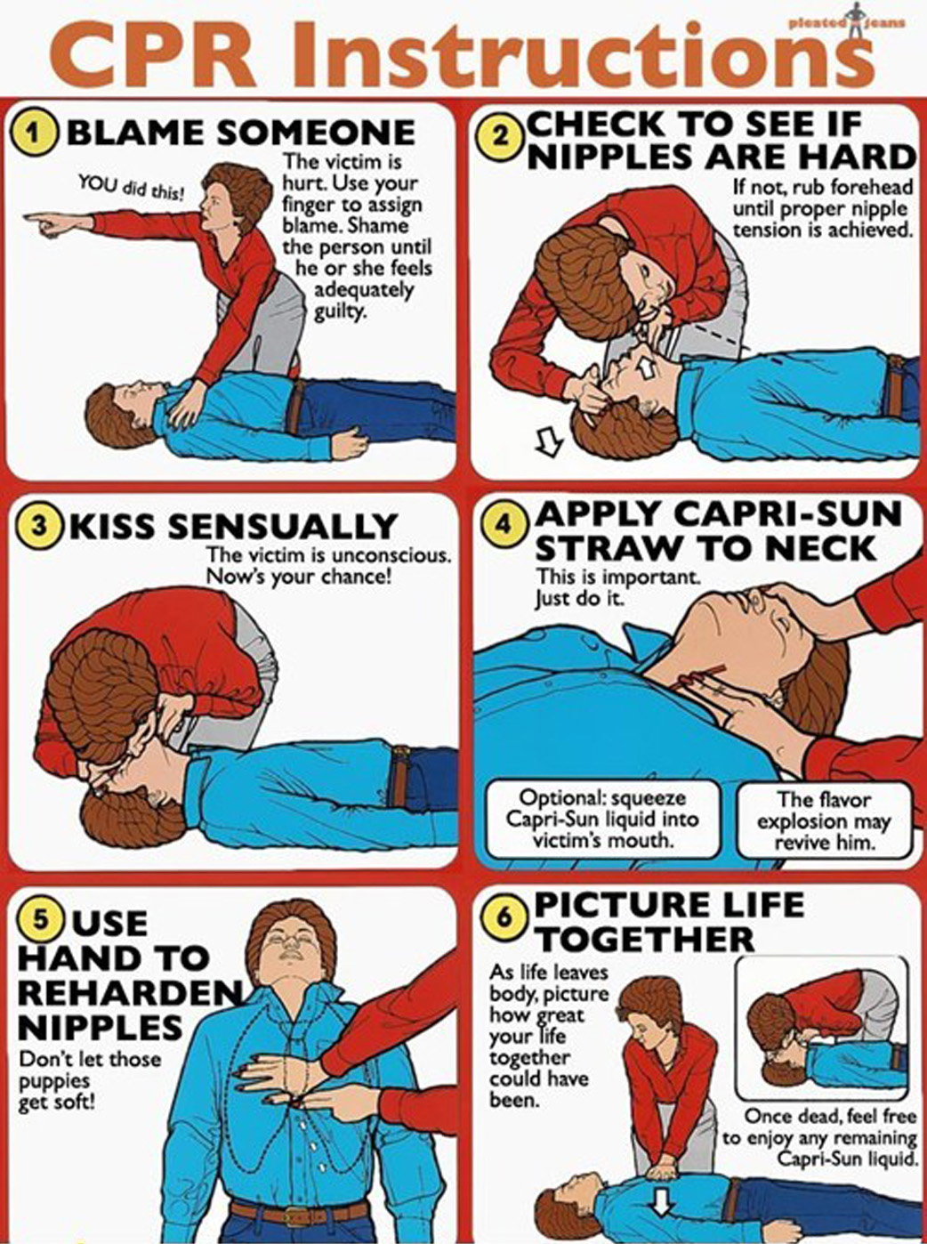 CPR Instructions | Safety Instruction Parodies | Know Your Meme