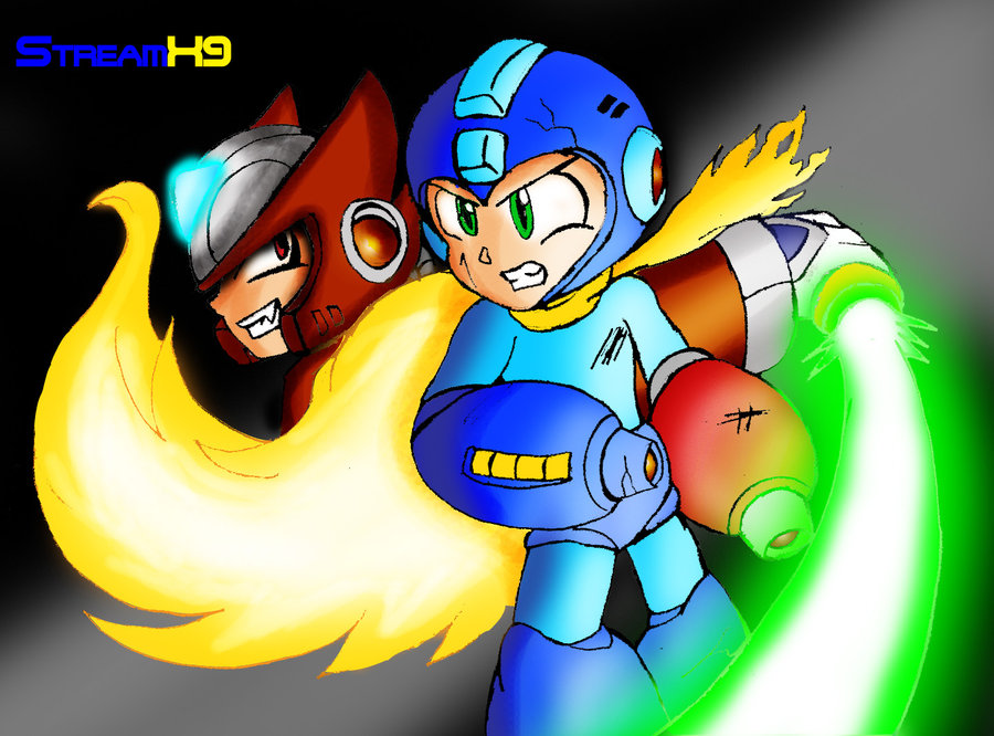 Megaman vs. Zero by StreamX9 | Mega Man / Rockman | Know Your Meme
