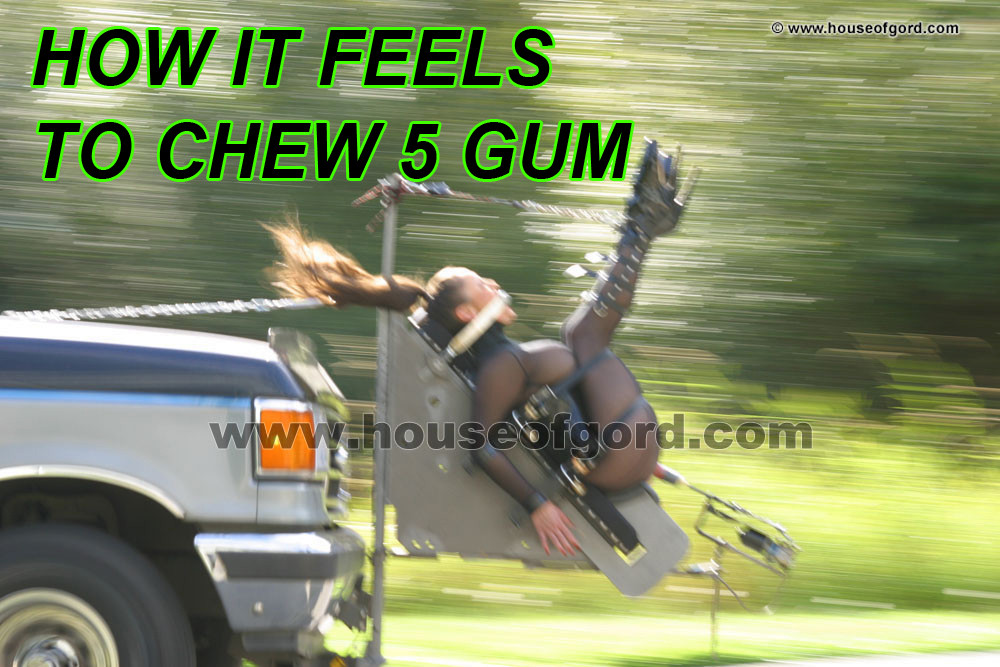 Feels like train bondage | How It Feels To Chew 5 Gum | Know Your Meme
