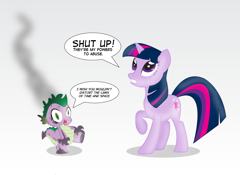 Twilight teleports Spike My Little Pony Friendship is Magic Know