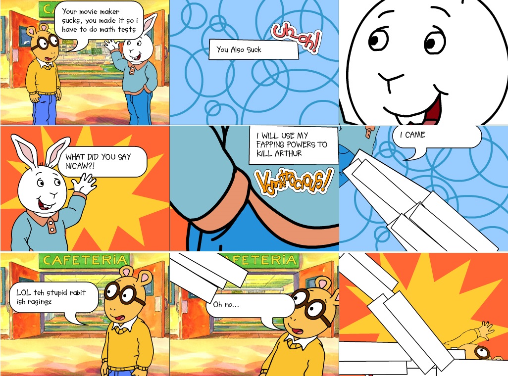 dont fuck with teh rabbit arthur comic creator know your meme 330 dont fuck with teh rabbit arthur comic creator know your meme