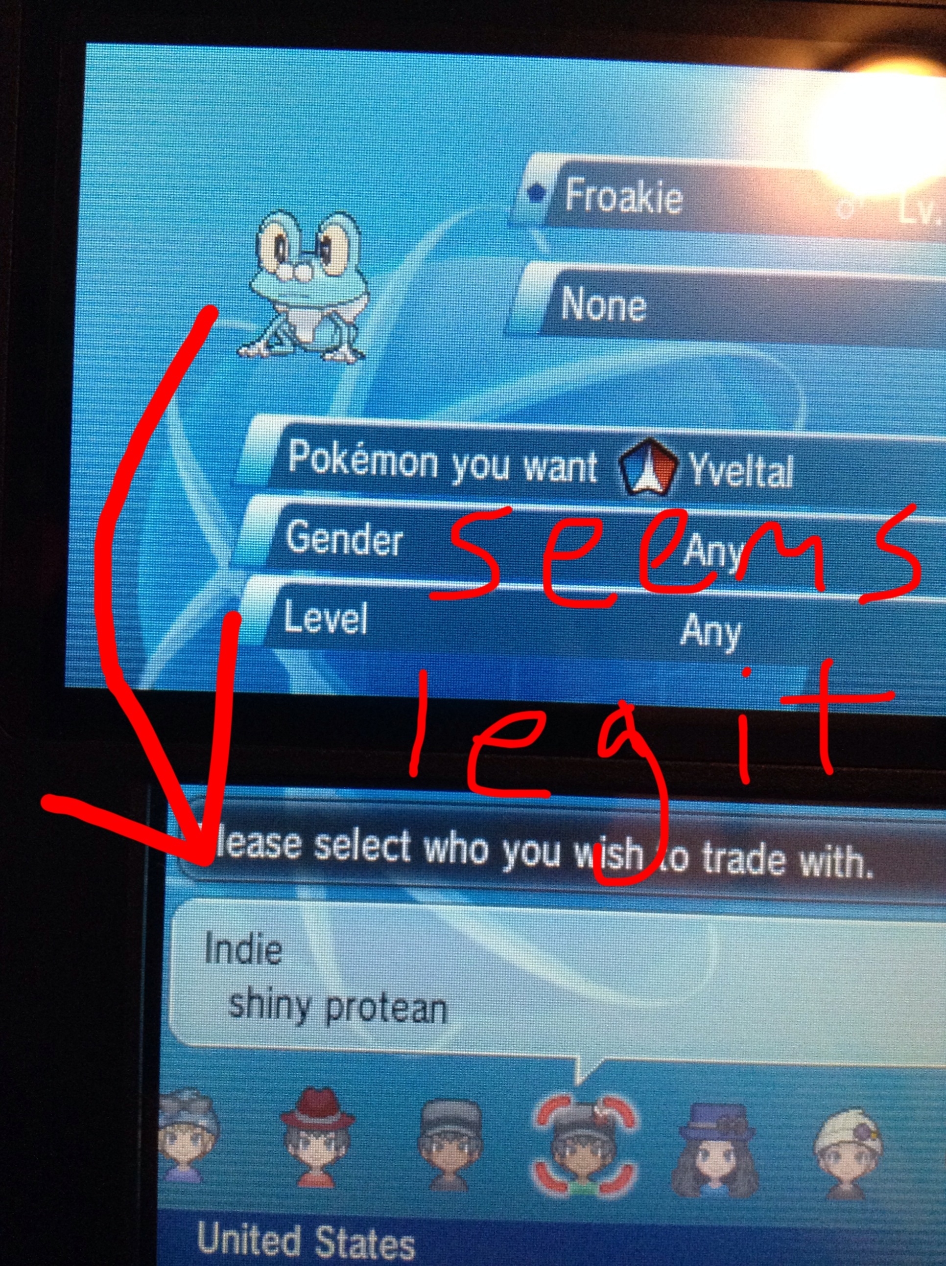 Gts trading system pokemon