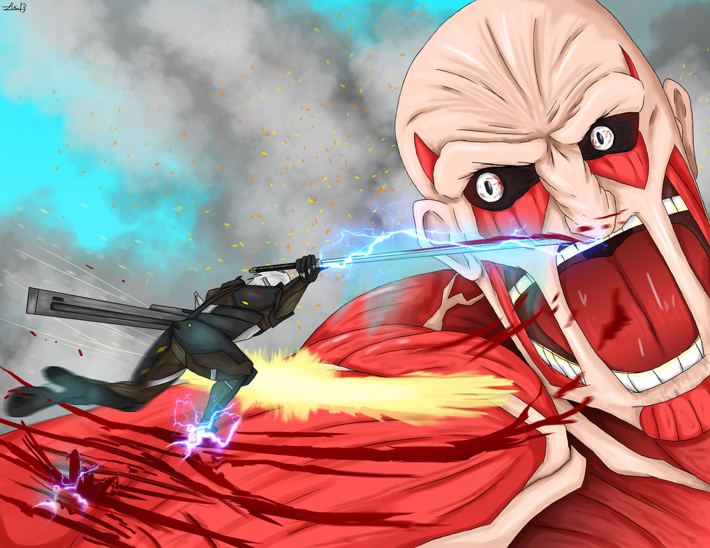 Out here, only the strong survive! | Attack on Titan / Shingeki No