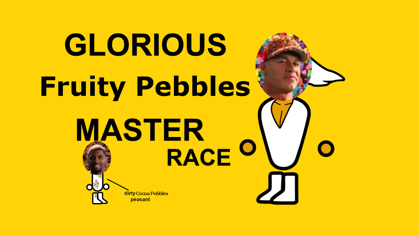 The Glorious Fruity Pebbles Master Race The Glorious PC Gaming Master