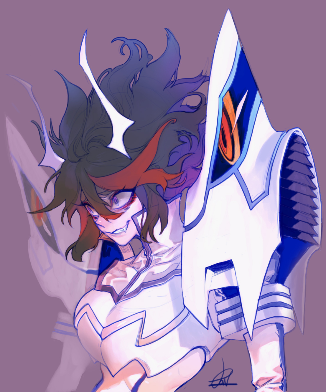 Demon Ryuko Appears Kill La Kill Know Your Meme