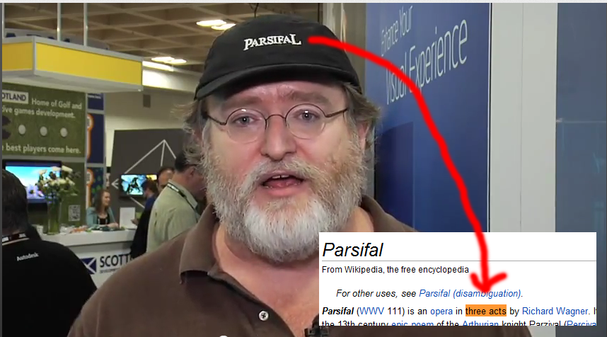 Gabe Newell Meme Hl3 Confirmed - 858x476 - png Gabe Newell Meme Hl3 Confirmed