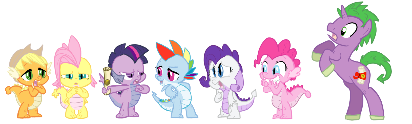 Spike Rainbow Dash Rarity Pinkie Pie Twilight Sparkle Applejack Fluttershy pink mammal vertebrate horse like mammal