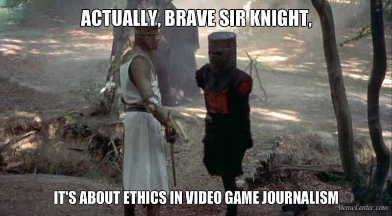 monty python & the holy grail ethics in game journalism actually c96 monty python & the holy grail ethics in game journalism actually