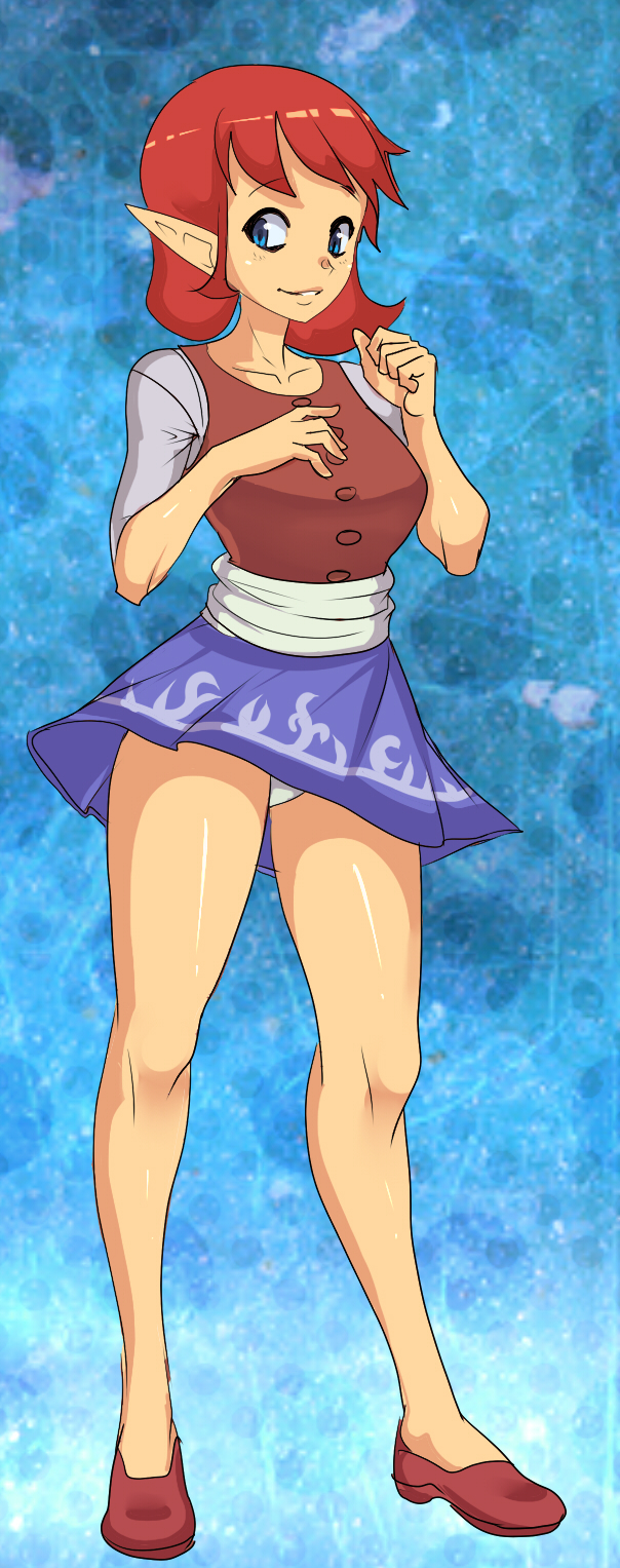 Dayum girl look at dem legs The Legend of Zelda Know