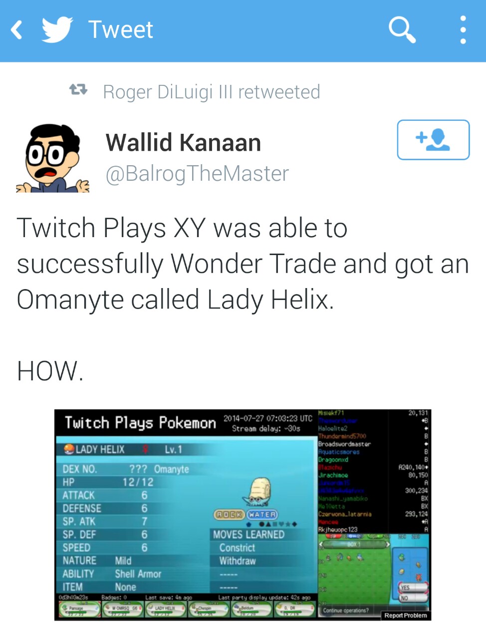 twitch plays xy was able to successfully wonder trade and got an how wonder trade works