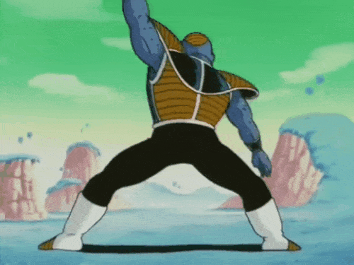 Burter Flailing His Arms About | Dragon Ball | Know Your Meme