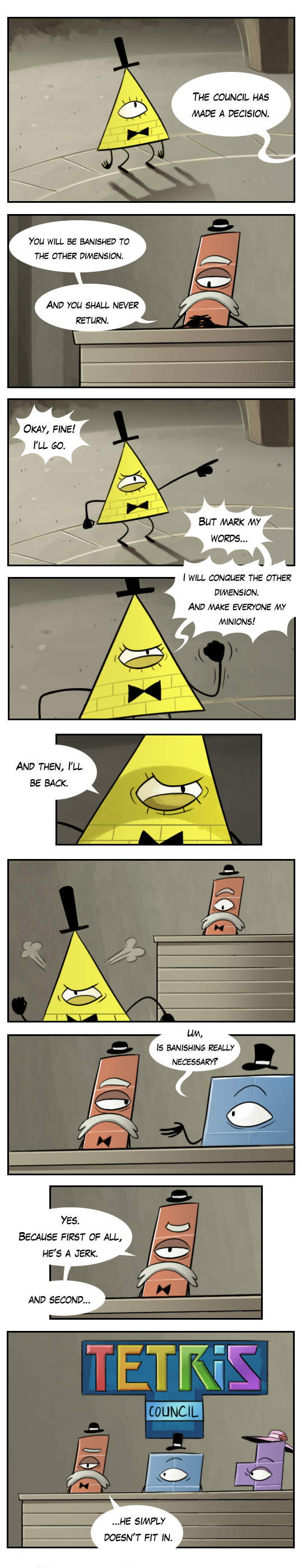 the origin of bill cipher gravity falls know your meme 5e4 the origin of bill cipher gravity falls know your meme