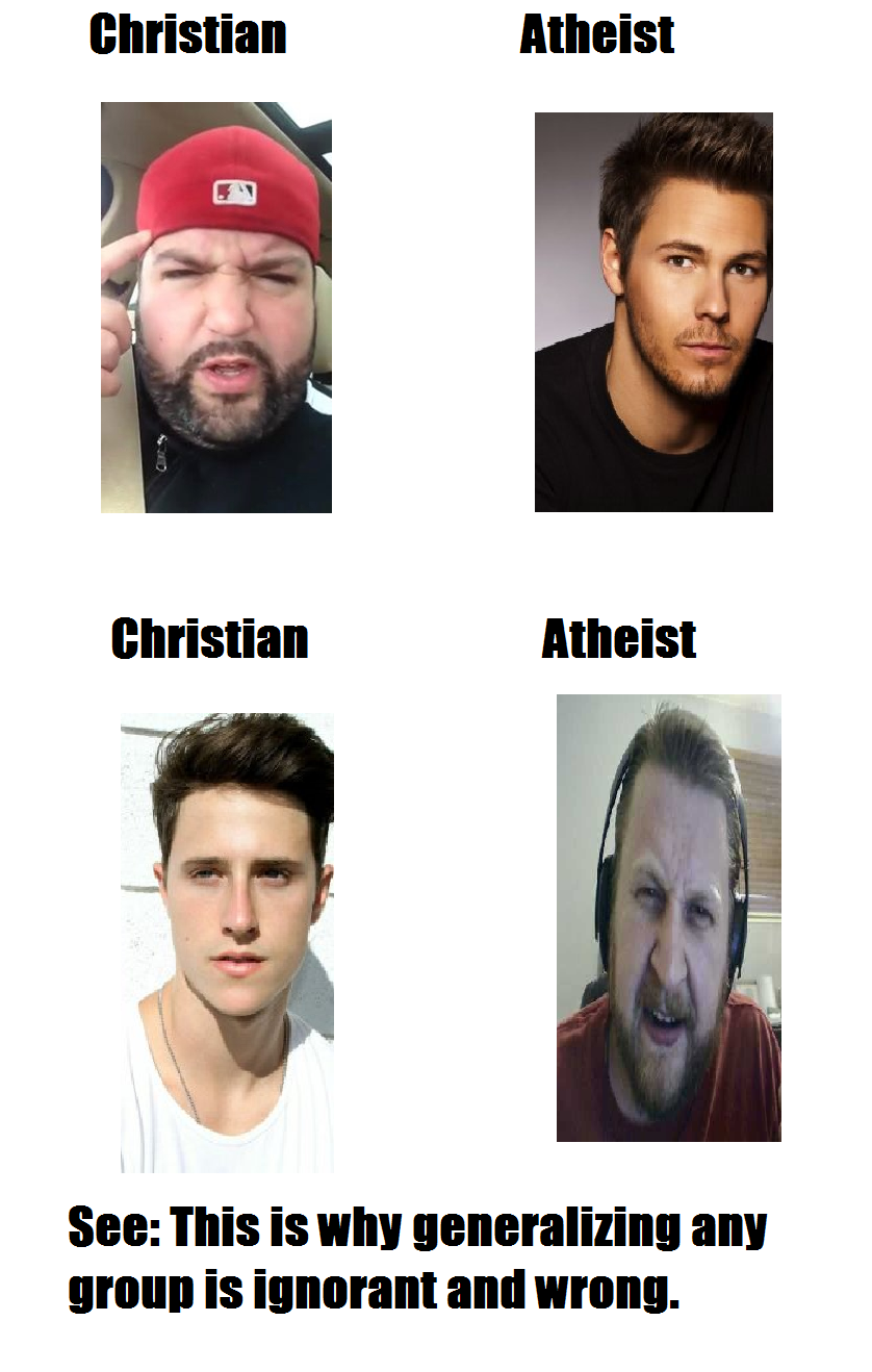 for anyone who stereotypes atheists as neckbeards, this is my one 4b5 for anyone who stereotypes atheists as neckbeards, this is my one