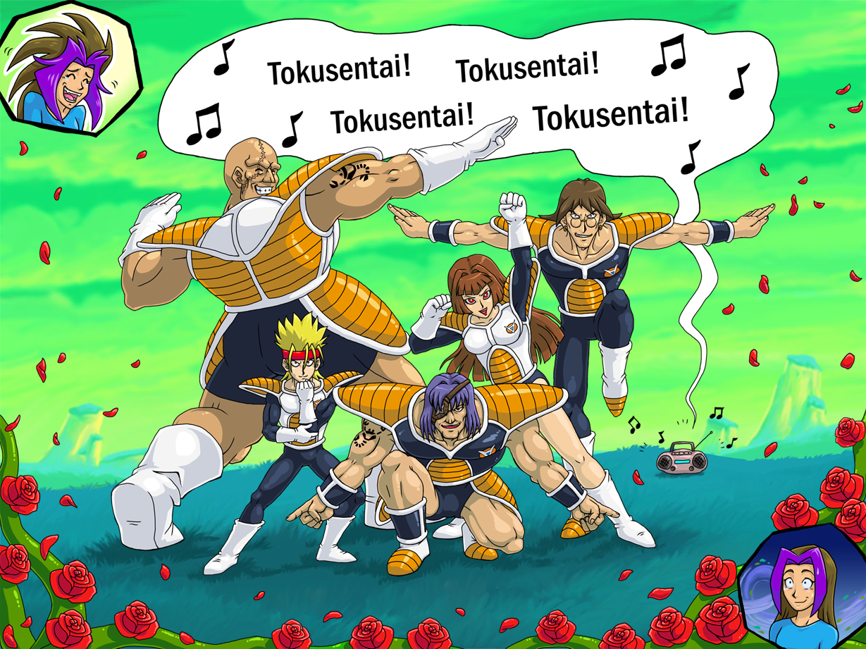 Who Is This Ginyu Force Pose Tokusentai Know Your Meme