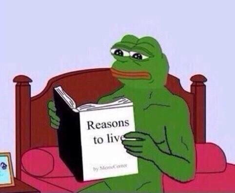 reasons to live peter parker reading a book know your meme b3f reasons to live peter parker reading a book know your meme,Know Your Meme Pepe