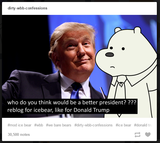 Ice Bear for 2016 We Bare Bears Know Your Meme