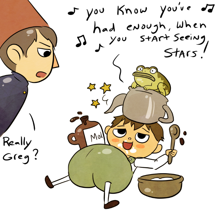 Potatoes and Molasses overdose Over the Garden Wall Know Your Meme