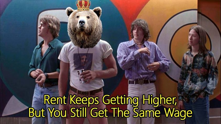 dazed and confused landlord bear know your meme b8c dazed and confused landlord bear know your meme,Dazed And Confused Meme