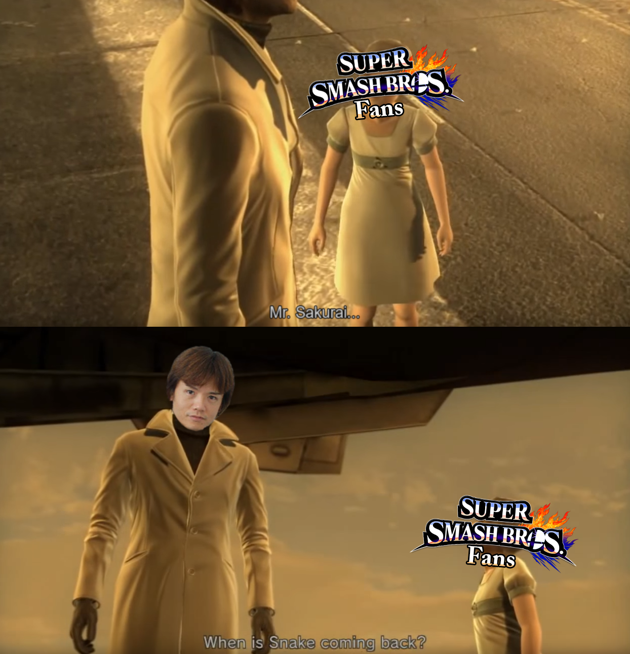 snake had a hard life super smash brothers know your meme d2e snake had a hard life super smash brothers know your meme