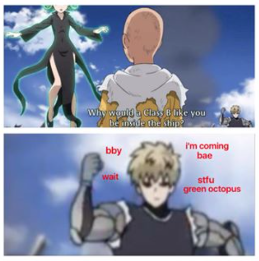 he's coming one punch man know your meme 809 he's coming one punch man know your meme