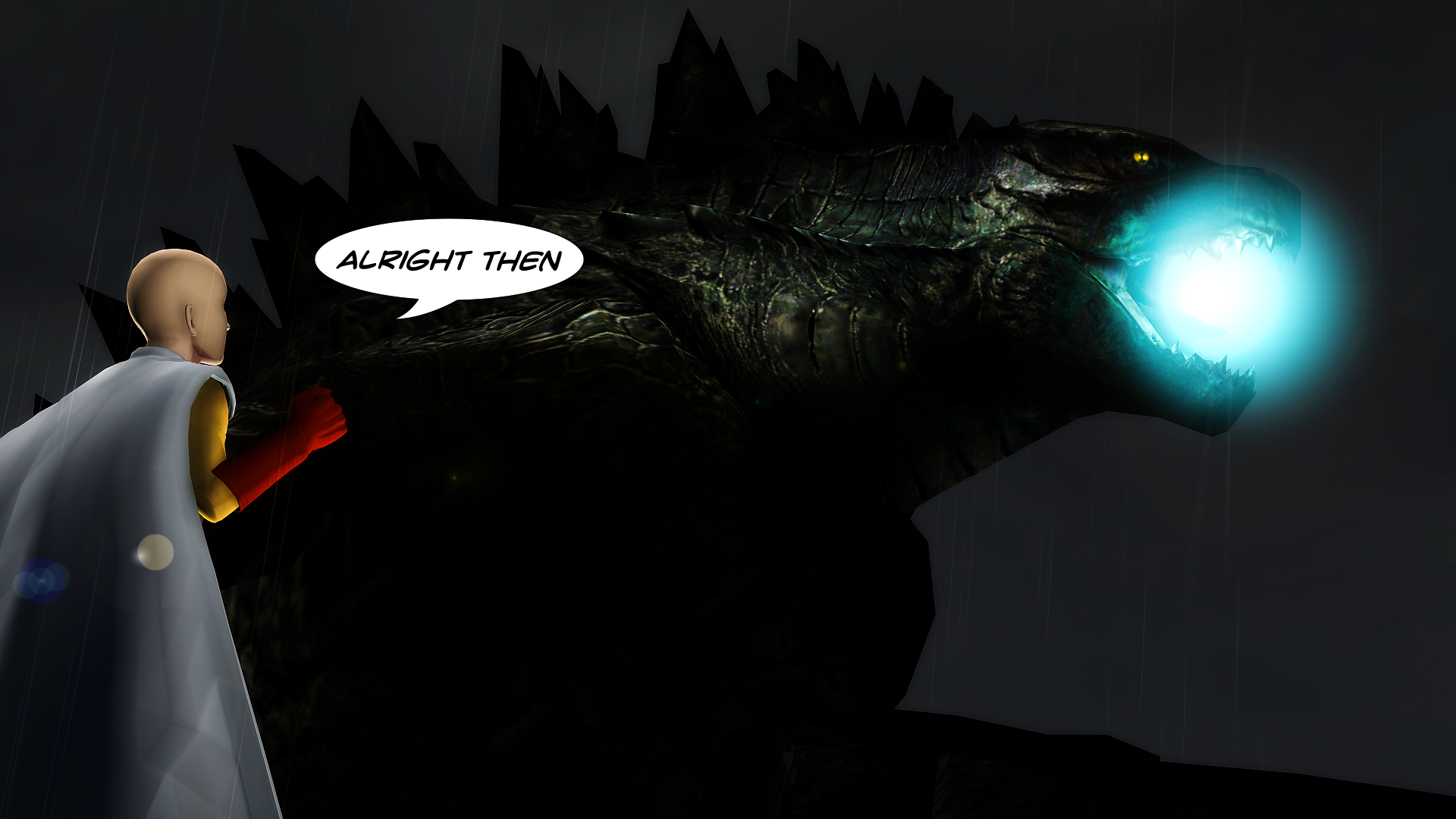 Godzilla Vs One Punch Man