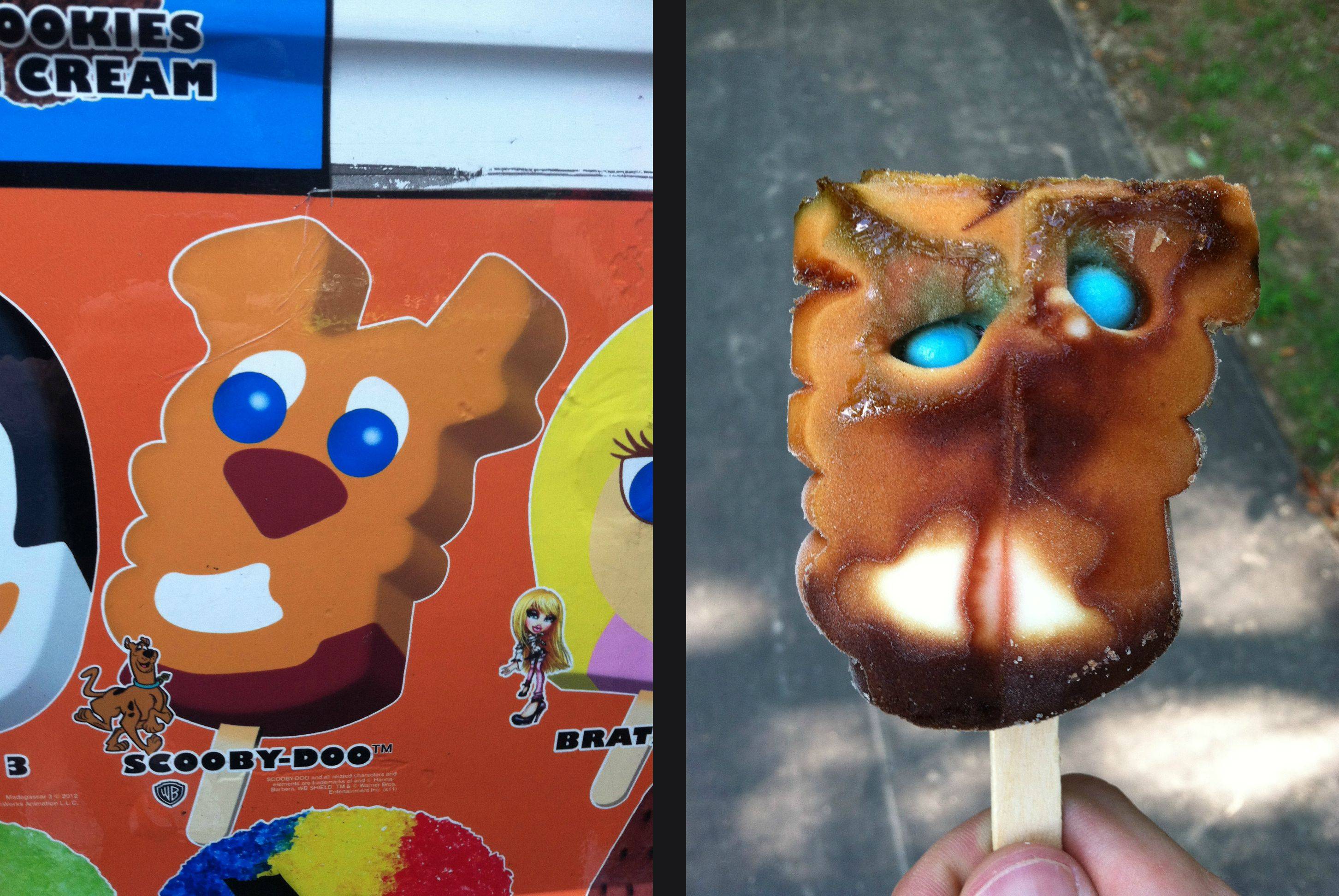 I got excited for gumball eyes when I heard the ice cream truck