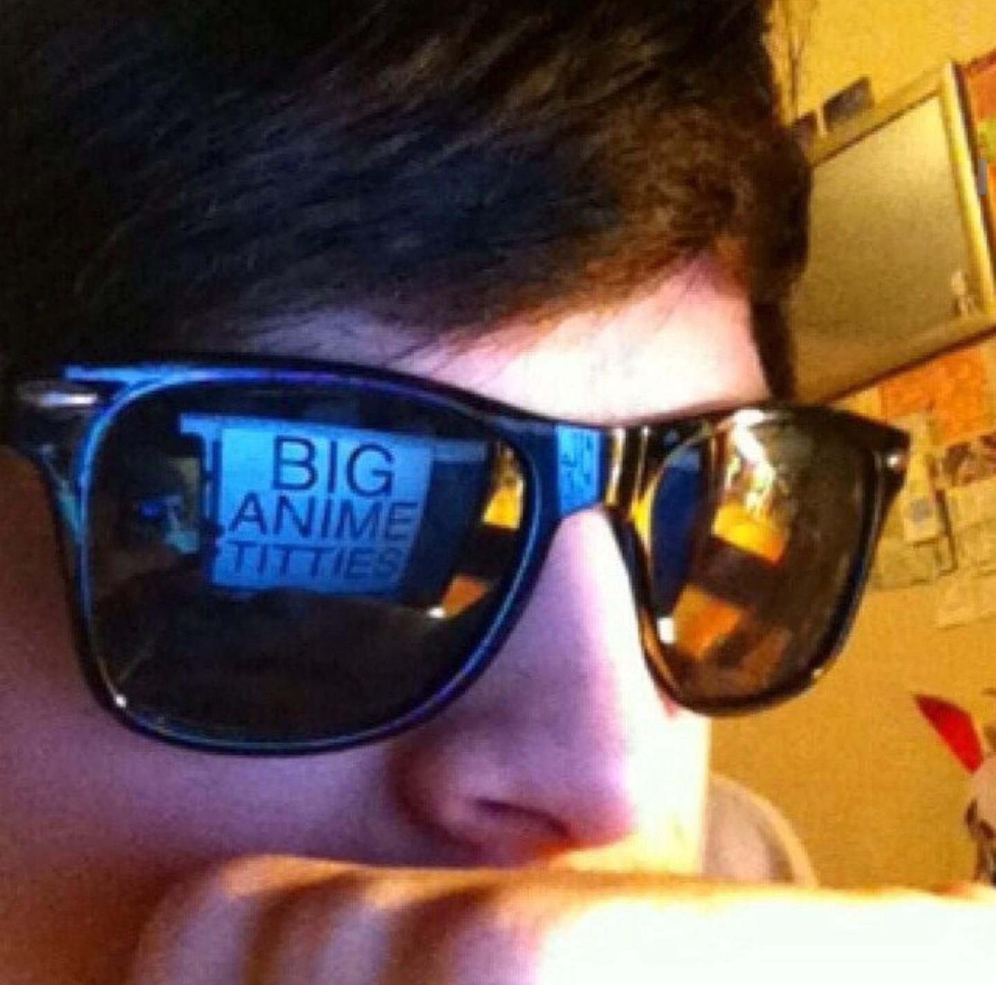 Download Anime Glasses Meme Png Gif