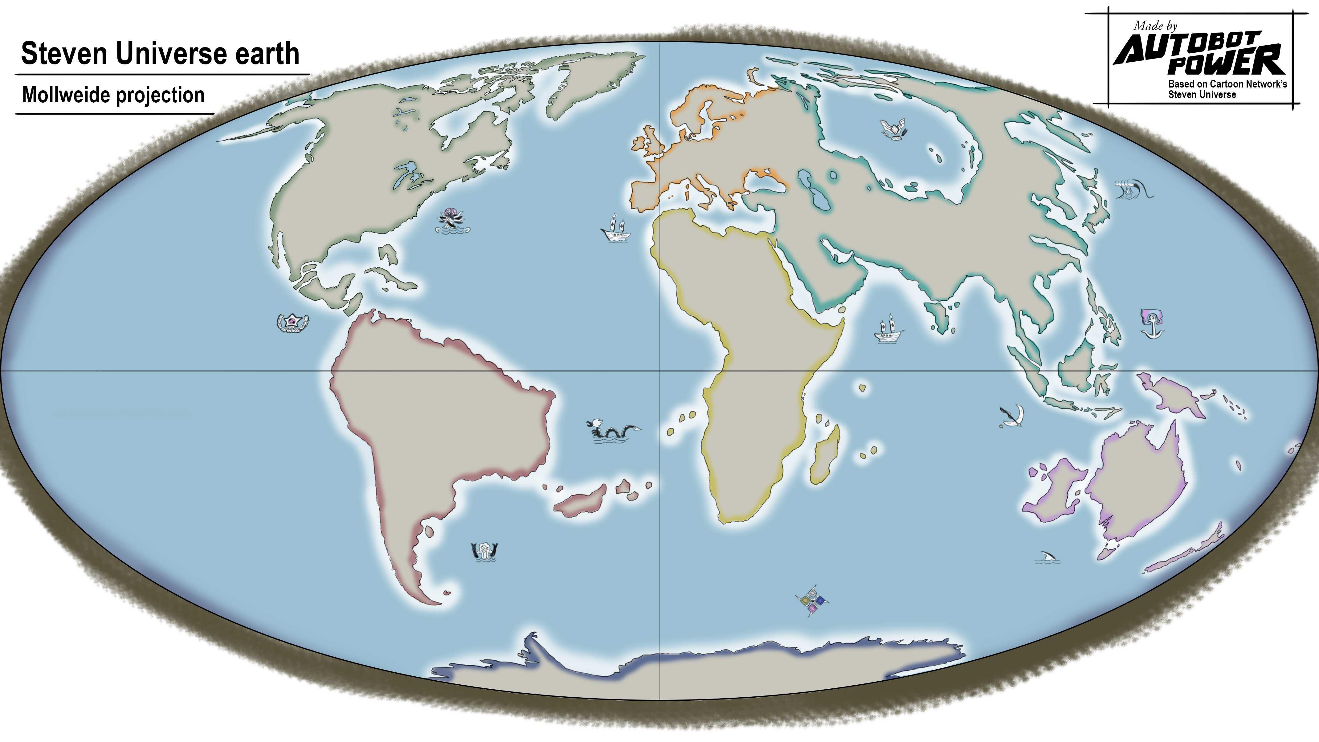 Steven Universe Earth Mollweide Projection Autobot Power. A Contribution A Map Earth Colony Steven Universe Know Your steven universe earth mollweide projection autobot power. a contribution a map earth colony steven universe know your