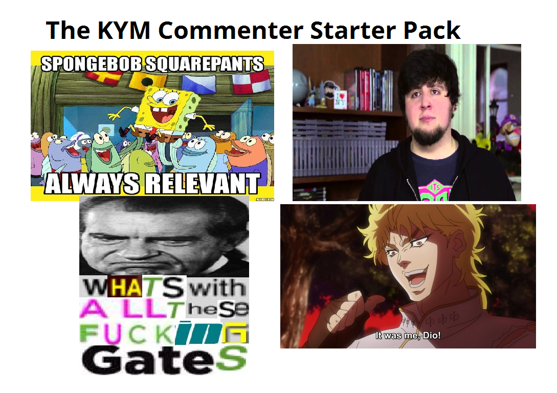 the know your meme commenter starter pack knowyourmeme know 022 the know your meme commenter starter pack knowyourmeme know