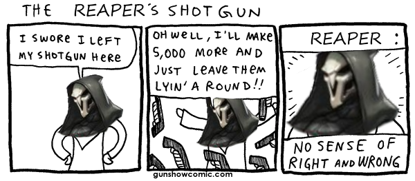 reaper's shotgun overwatch know your meme 31c reaper's shotgun overwatch know your meme