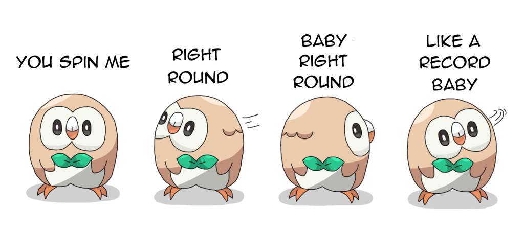 rowlet spinning around rowlet's roundness know your meme 35d rowlet spinning around rowlet's roundness know your meme