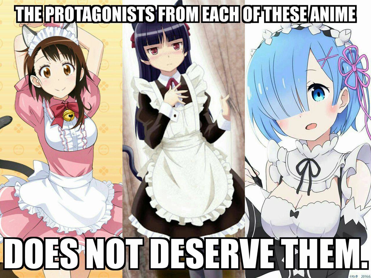 Wait The Protaganist Never Met With The Blue Haired Girl