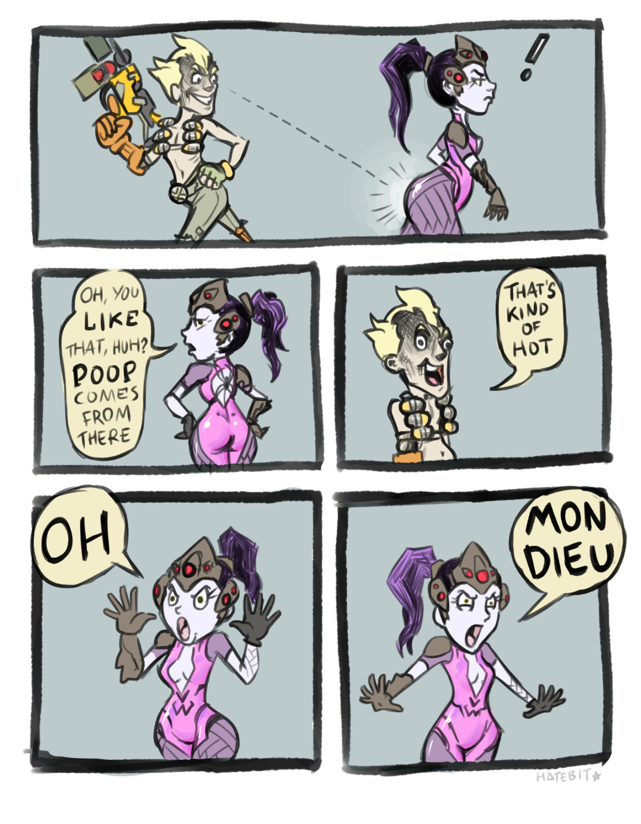 Mon Dieu Overwatch Know Your Meme