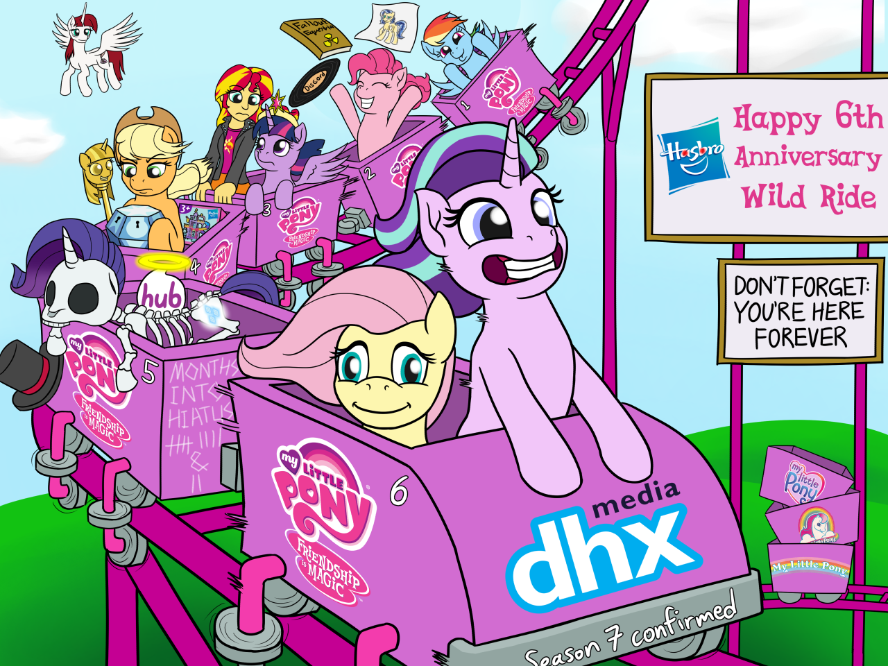 6 Seasons of Pony My Little Pony Friendship is Magic Know Your Meme