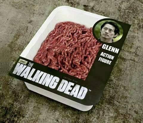 ground beef glenn of his mutilated head the walking dead know 82b ground beef glenn of his mutilated head the walking dead know