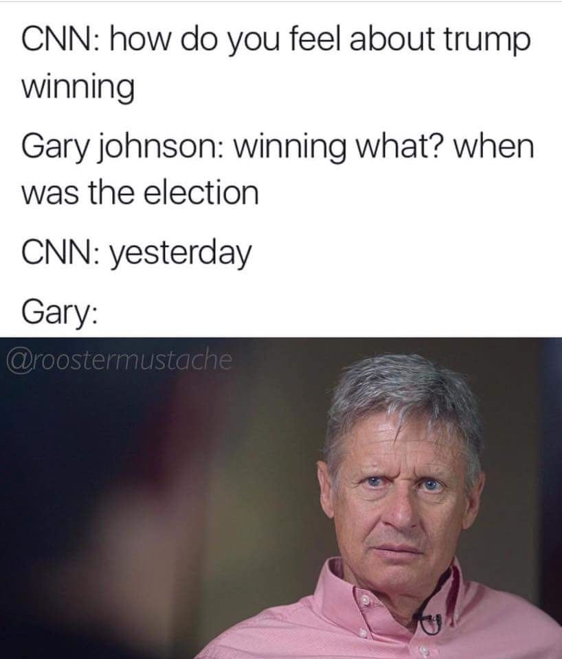 an aleppo moment? gary johnson know your meme d0d an aleppo moment? gary johnson know your meme
