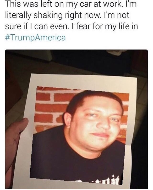 i fear for my life