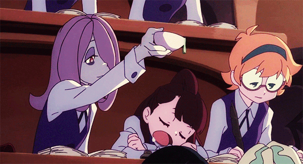 Resultado de imagen para little witch academia gif
