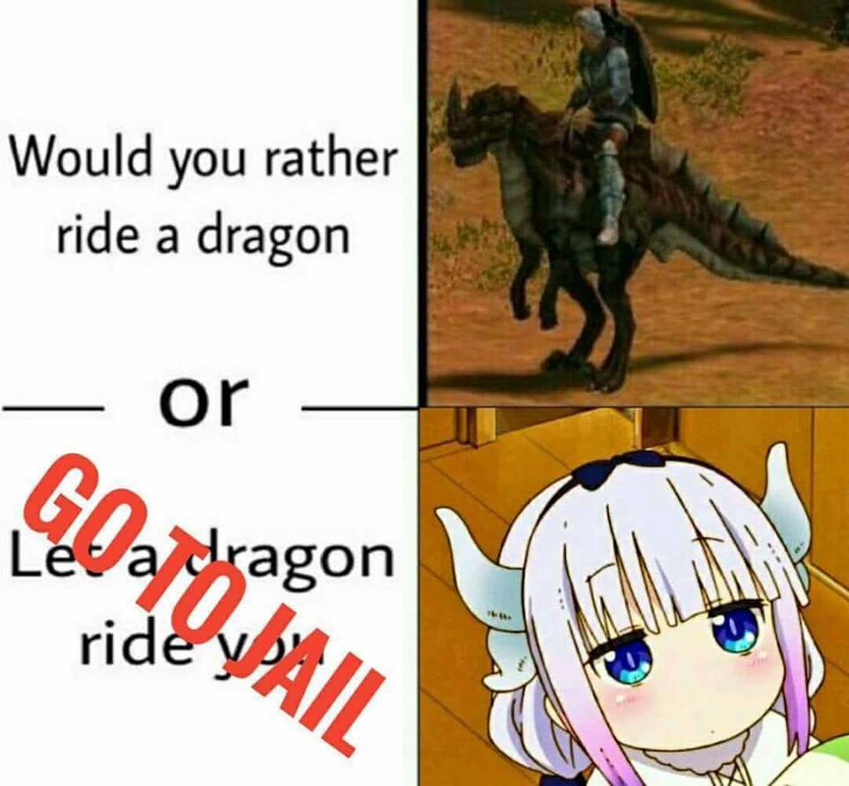 jail miss kobayashi's dragon maid know your meme 5ed jail miss kobayashi's dragon maid know your meme